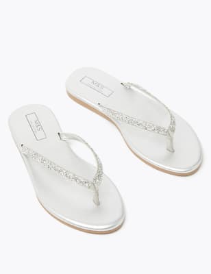 m&s ladies flip flops