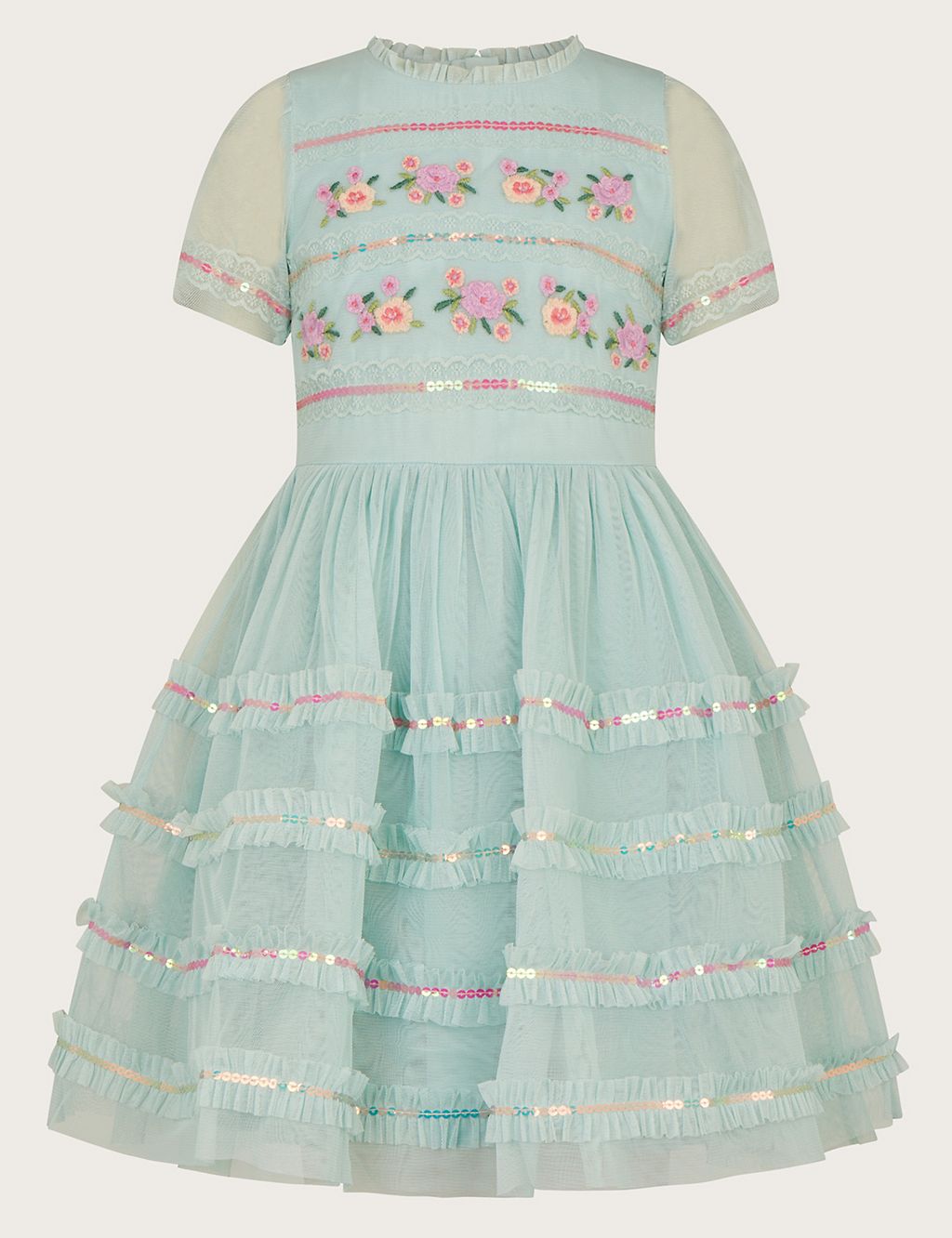 Embellished Tulle Dress (3-15 Yrs) 3 of 4