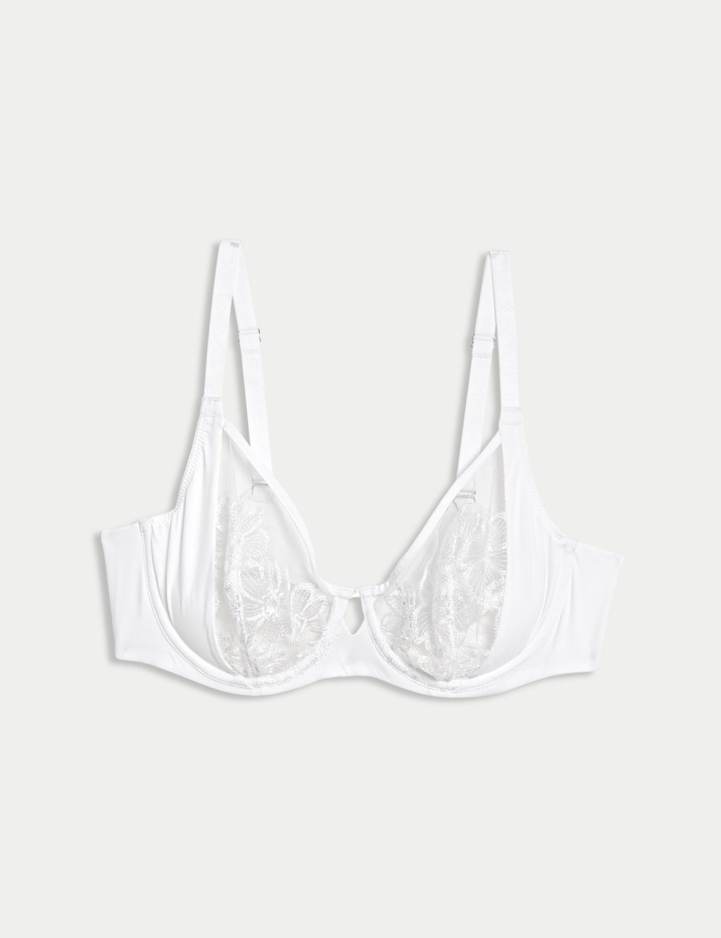 Embrace Embroidered Wired Full Cup Bra A-E 1 of 6