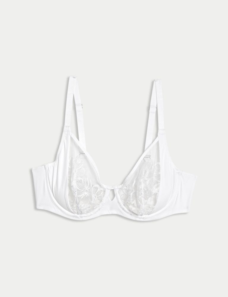 Embrace Embroidered Wired Full Cup Bra A-E 2 of 6