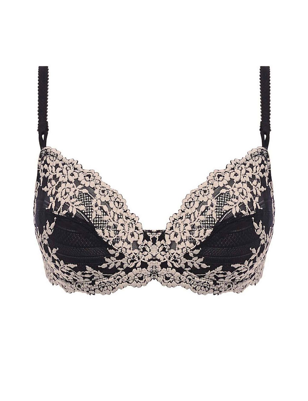 Embrace Floral Lace Wired Full Cup Bra 1 of 3