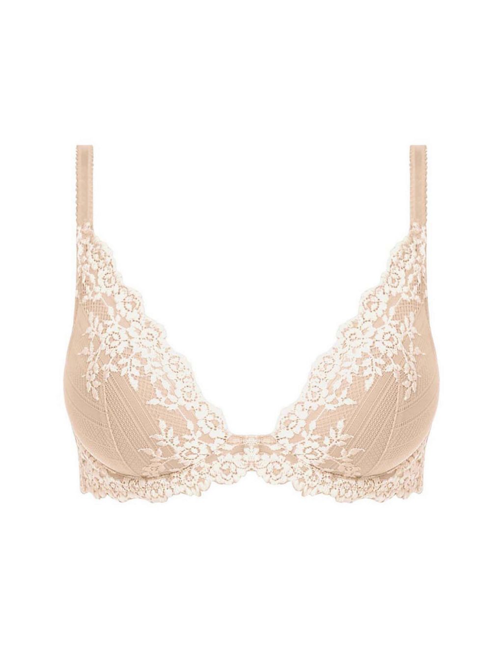 Embrace Floral Lace Wired Plunge Bra 1 of 6
