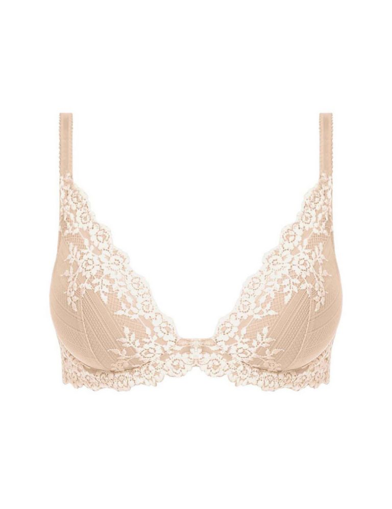 Embrace Floral Lace Wired Plunge Bra 2 of 6