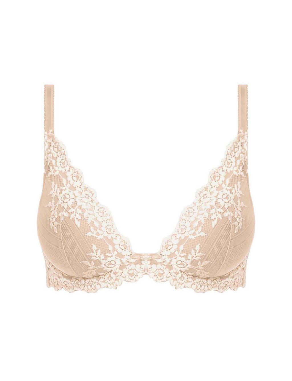 Embrace Floral Lace Wired Plunge Bra 1 of 6