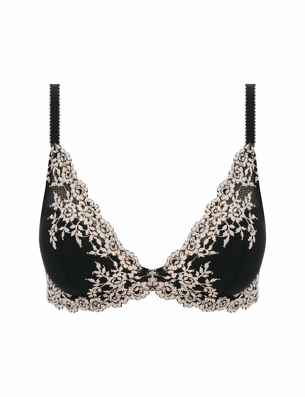 Embrace Floral Lace Wired Plunge Bra 1 of 7