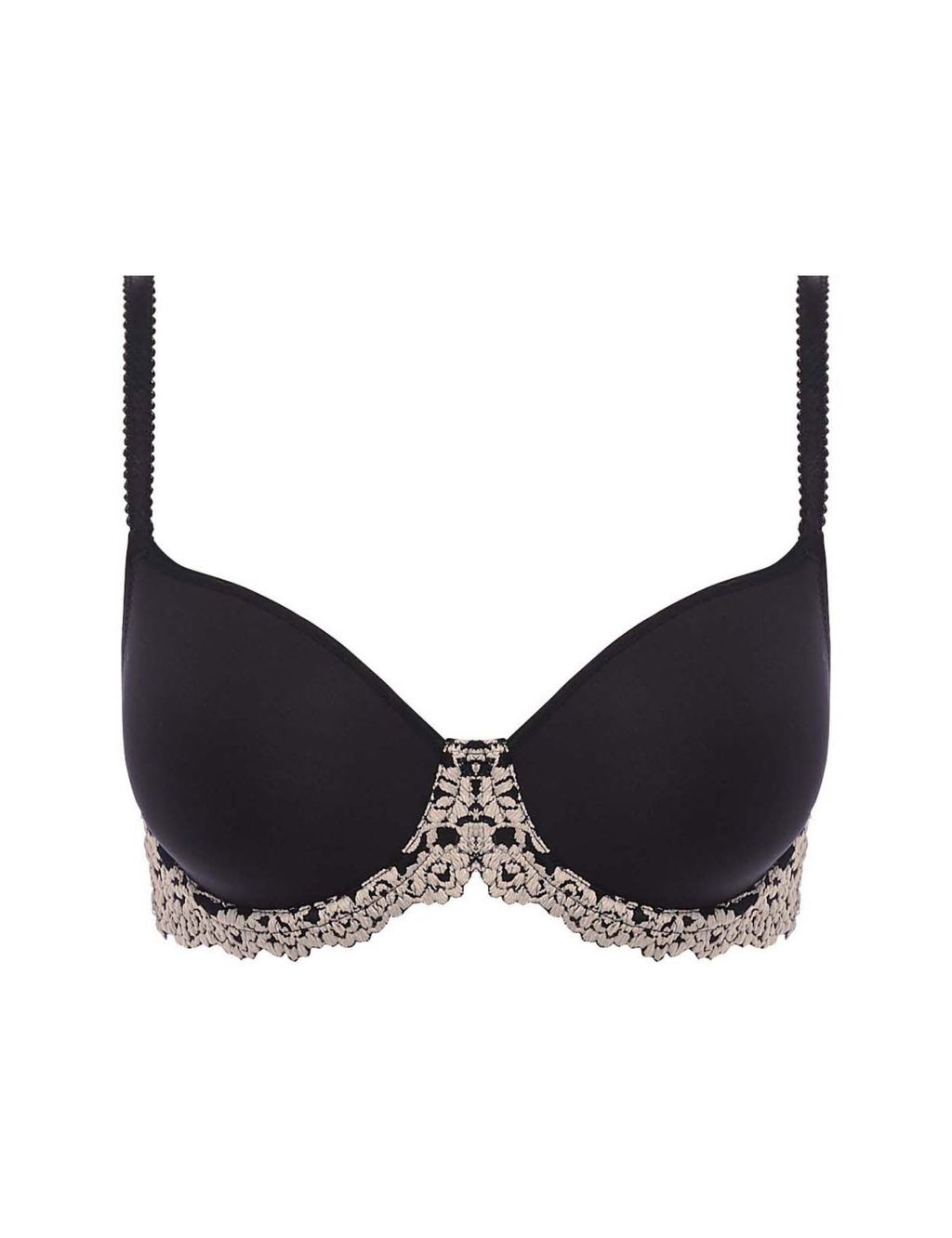 Wacoal Embrace Lace Non Wired Bralette, Black at John Lewis & Partners