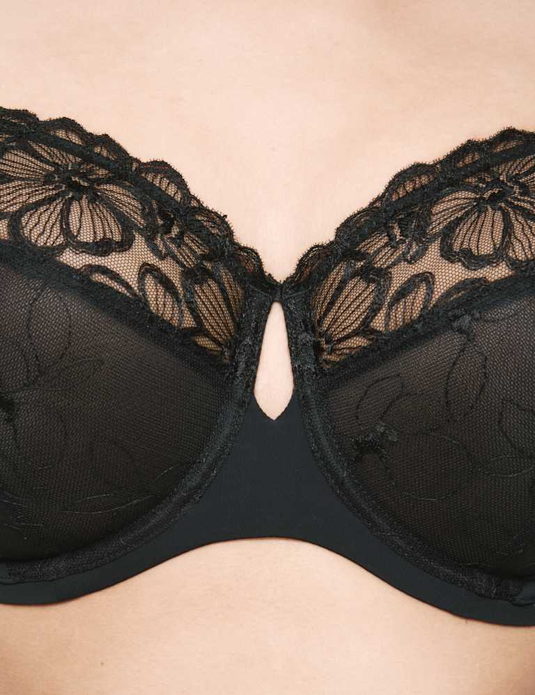 M&S Pretty Underwired Unpadded Bra