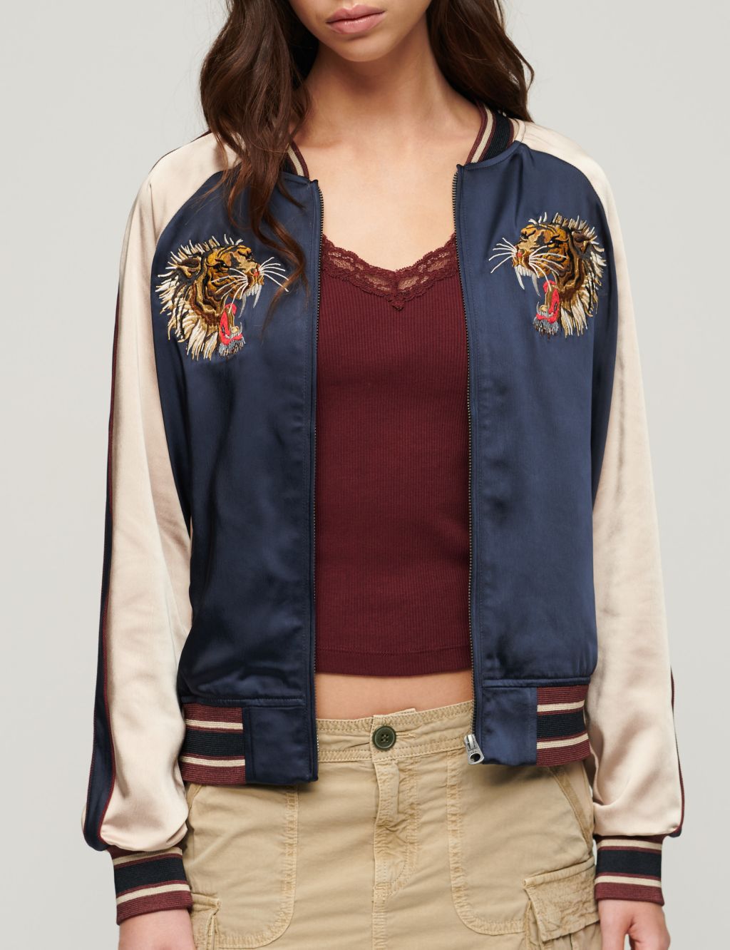 Embroidered Bomber Jacket 4 of 6