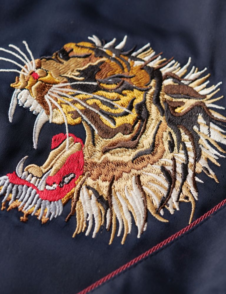 Embroidered Bomber Jacket 5 of 6