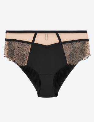high waisted brazilian knickers
