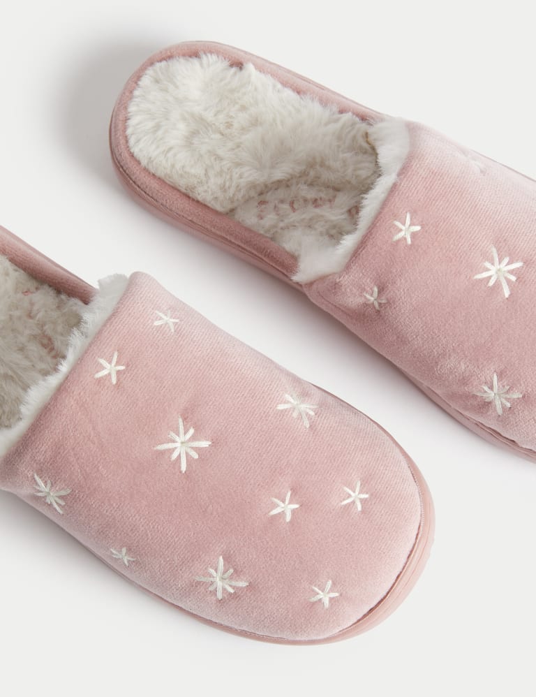 M&s girls slippers sales