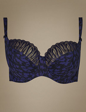 Embroidered Non-Padded Balcony Bra DD-G Image 2 of 4