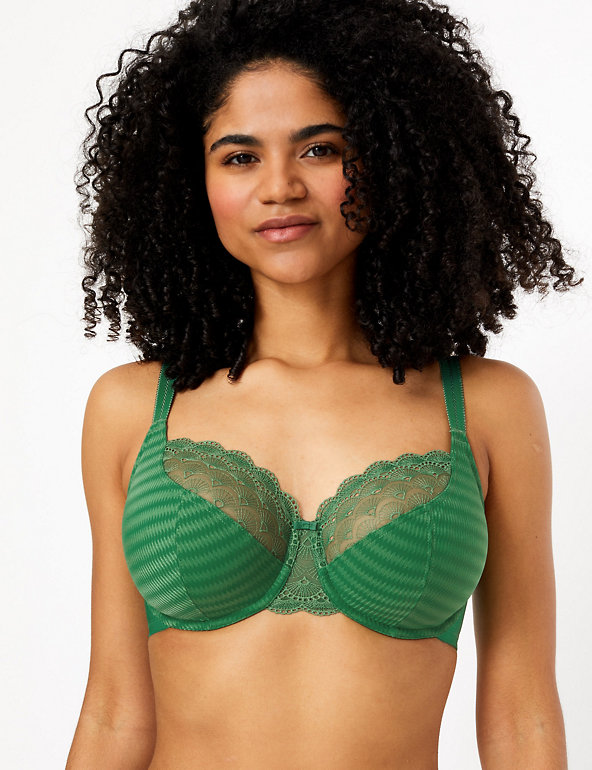 NEW M&S Boutique Marks & Spencer red non-padded balcony underwired bra