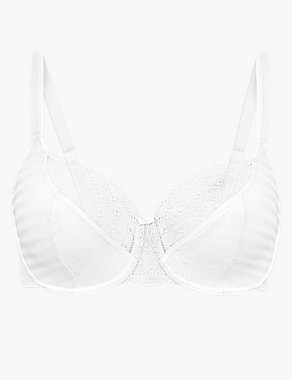 Embroidered Non-Padded Balcony Bra DD-GG Image 2 of 5