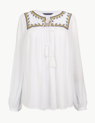 peasant blouses uk