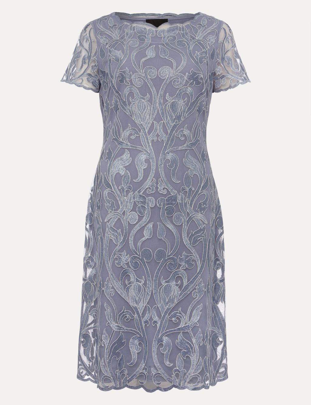 Buy Embroidered Short Sleeve Shift Dress | Phase Eight | M&S