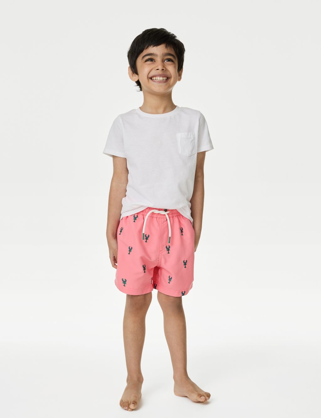 Embroidered Swim Shorts (2-8 Yrs) 3 of 6