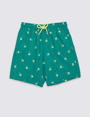 Embroidered Swim Shorts (3-14 Years) Image 2 of 3