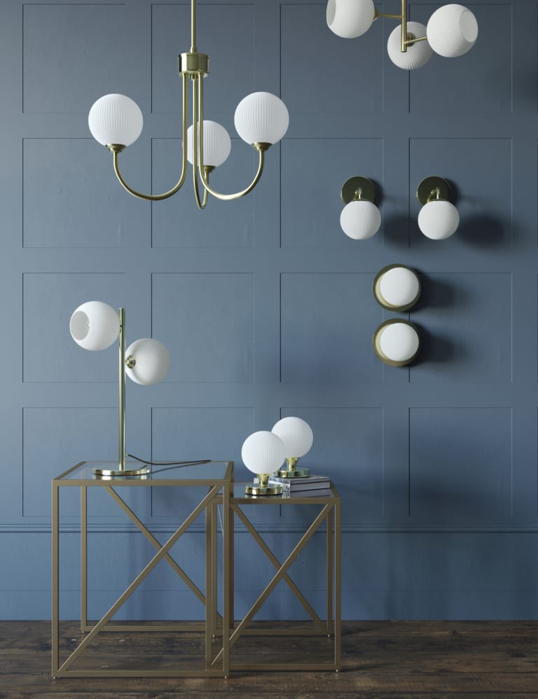 Emelie Ribbed Ceiling Light 8 of 8