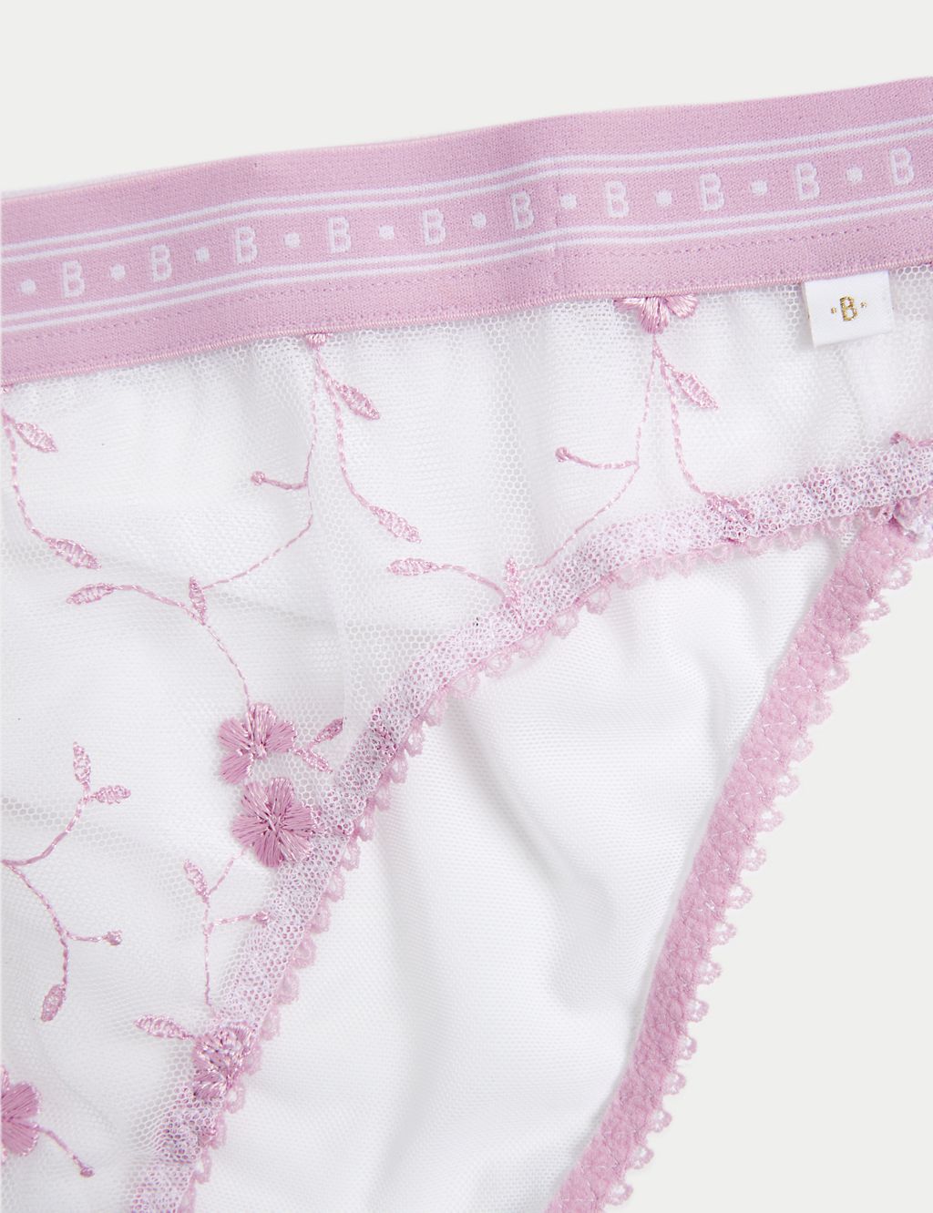 Emilia Embroidered High Leg Knickers 6 of 6