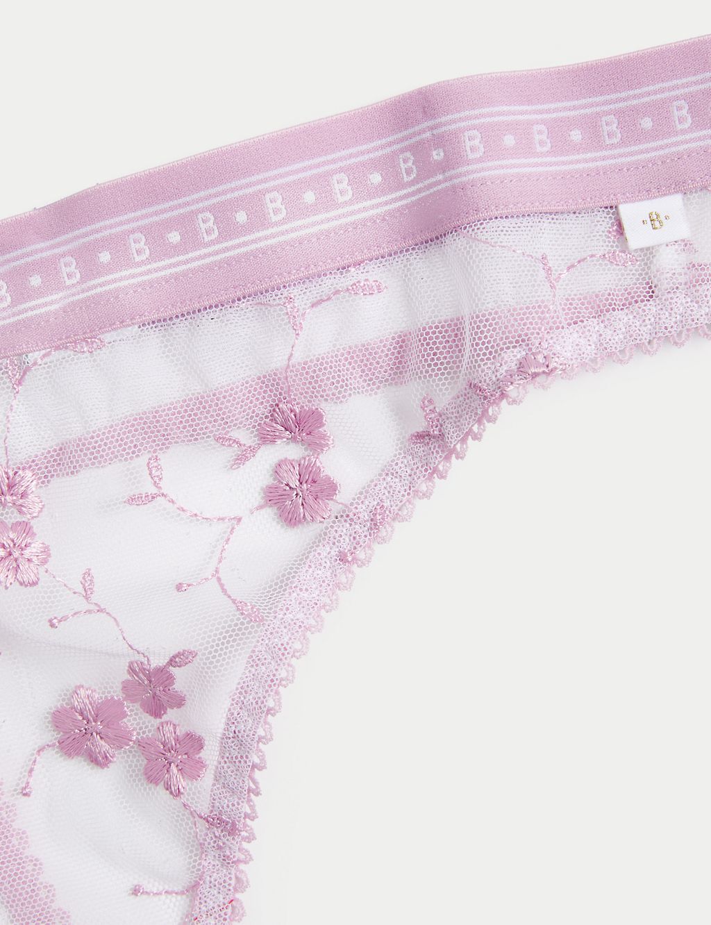 Emilia Embroidered Thong 6 of 6