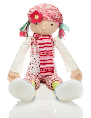 emily button rag doll