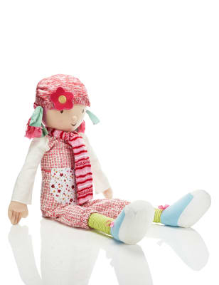 emily button rag doll