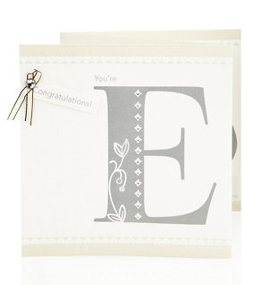 Engaged 3-Fold Engagement Card Image 2 of 4