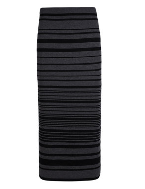 Engineered Striped Maxi Skirt | M&S Collection | M&S