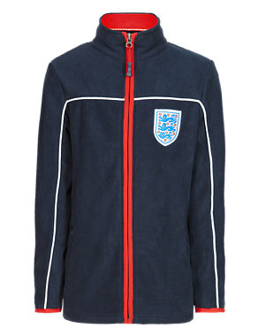 England FA 3 Lions Fleece Jacket Image 2 of 3