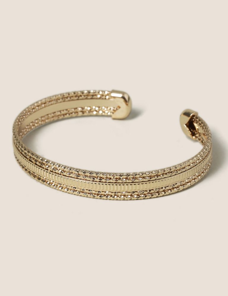 Engraved Etched Bangle | M&S Collection | M&S