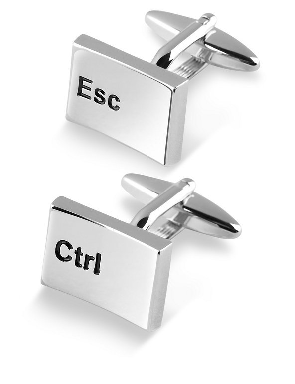 Esc & Ctrl Cufflinks Image 1 of 1