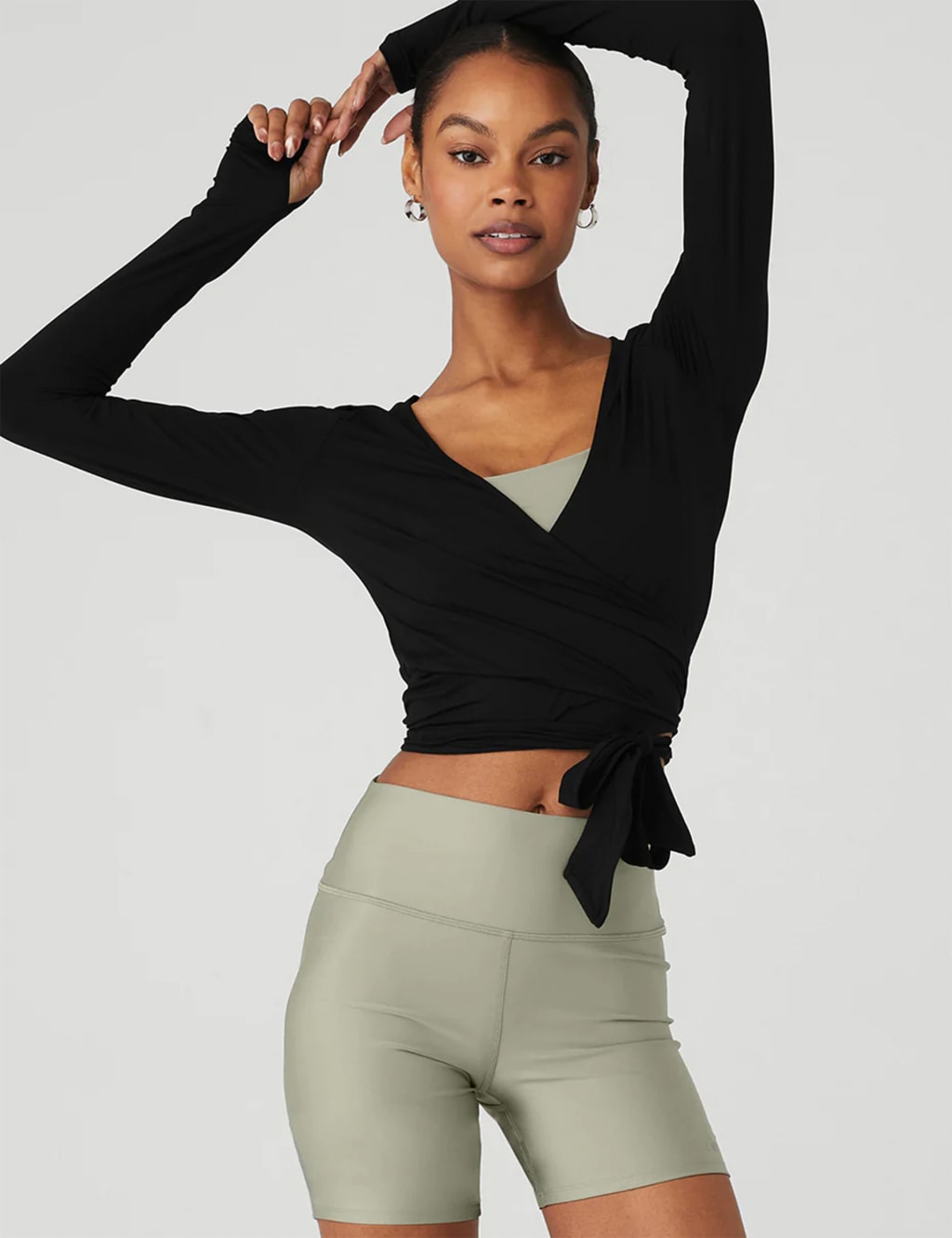 Yoga wrap hotsell top uk