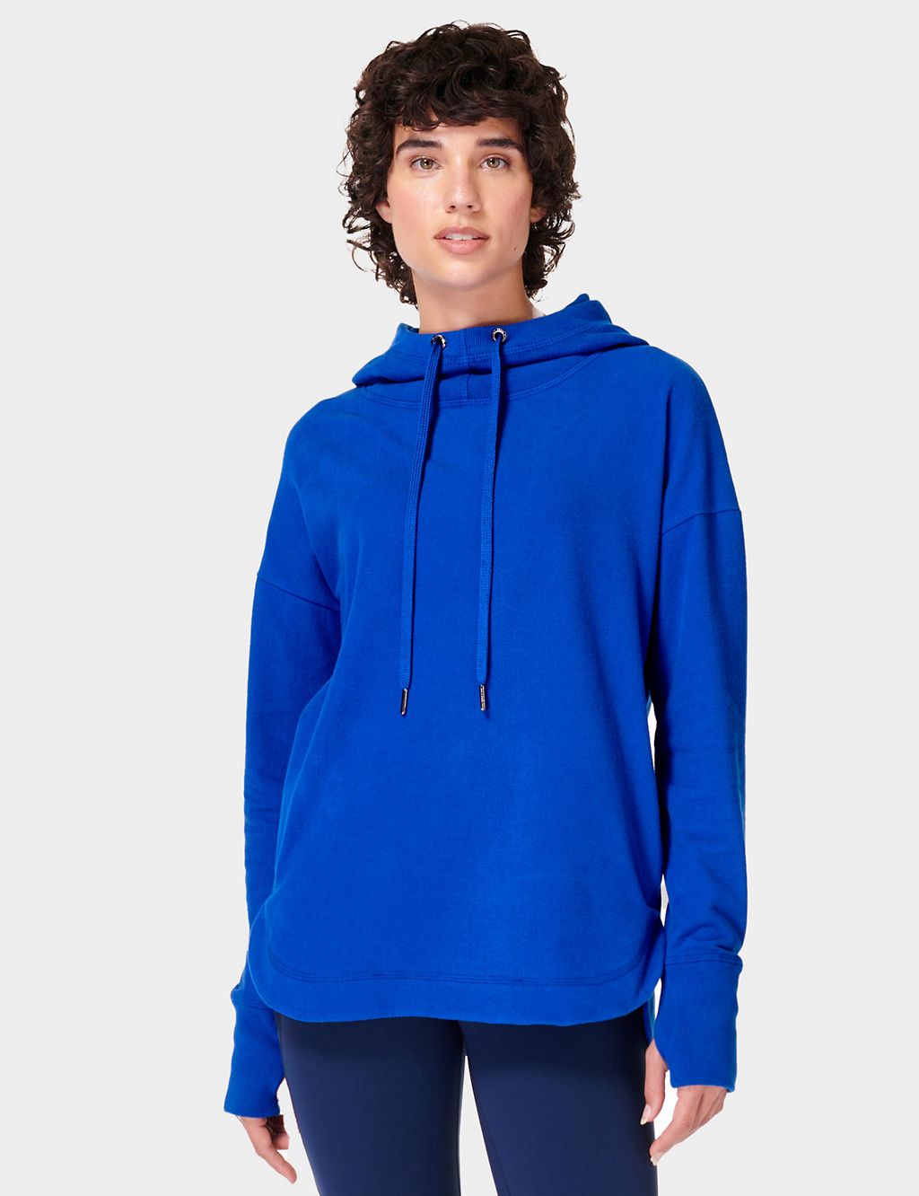 Escape Cotton Blend Fleece Relaxed Hoodie 3 of 5