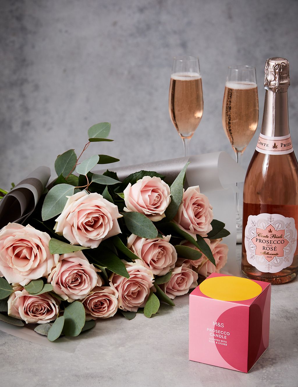 Especially For You Bouquet, Prosecco & Candle Gift 4 of 4