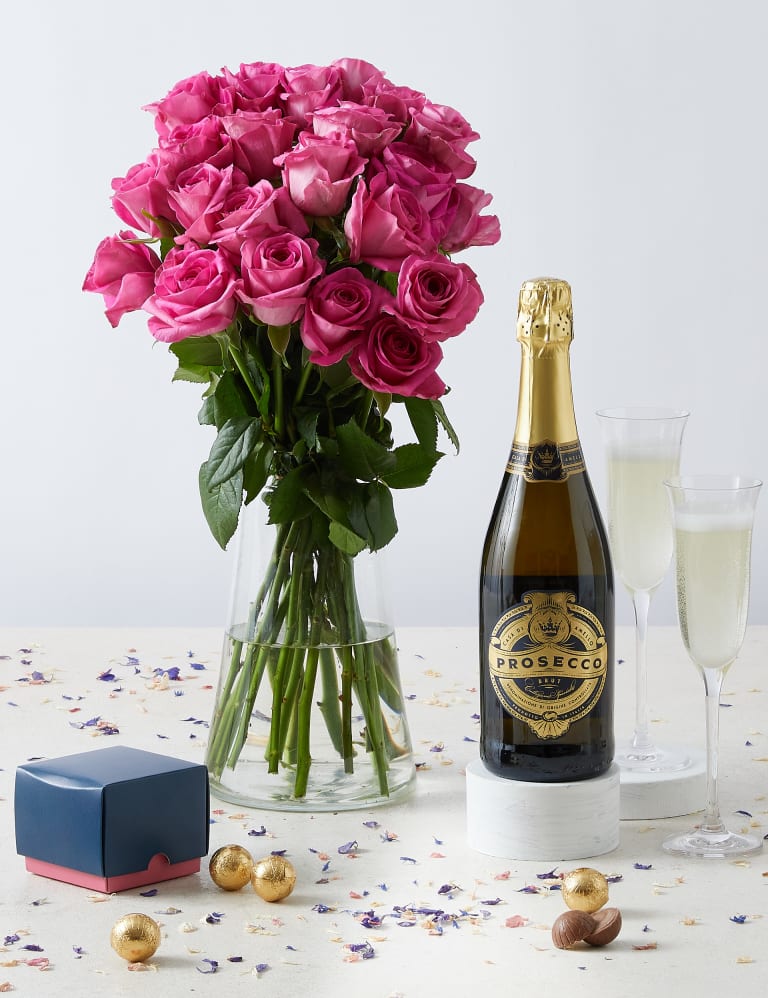 Flowers and prosecco online