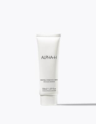 Essential Hydration Cream with Rose Geranium 50ml | Alpha-H | M&S