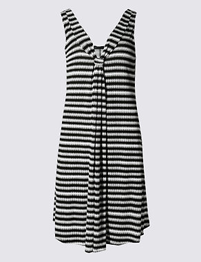 Essential Striped Shift Beach Dress Image 2 of 3