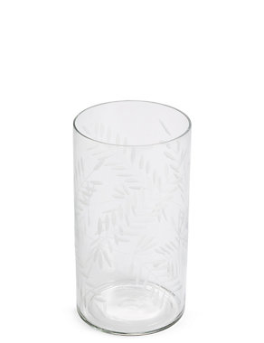 Etched Cylinder Vase Image 2 of 3