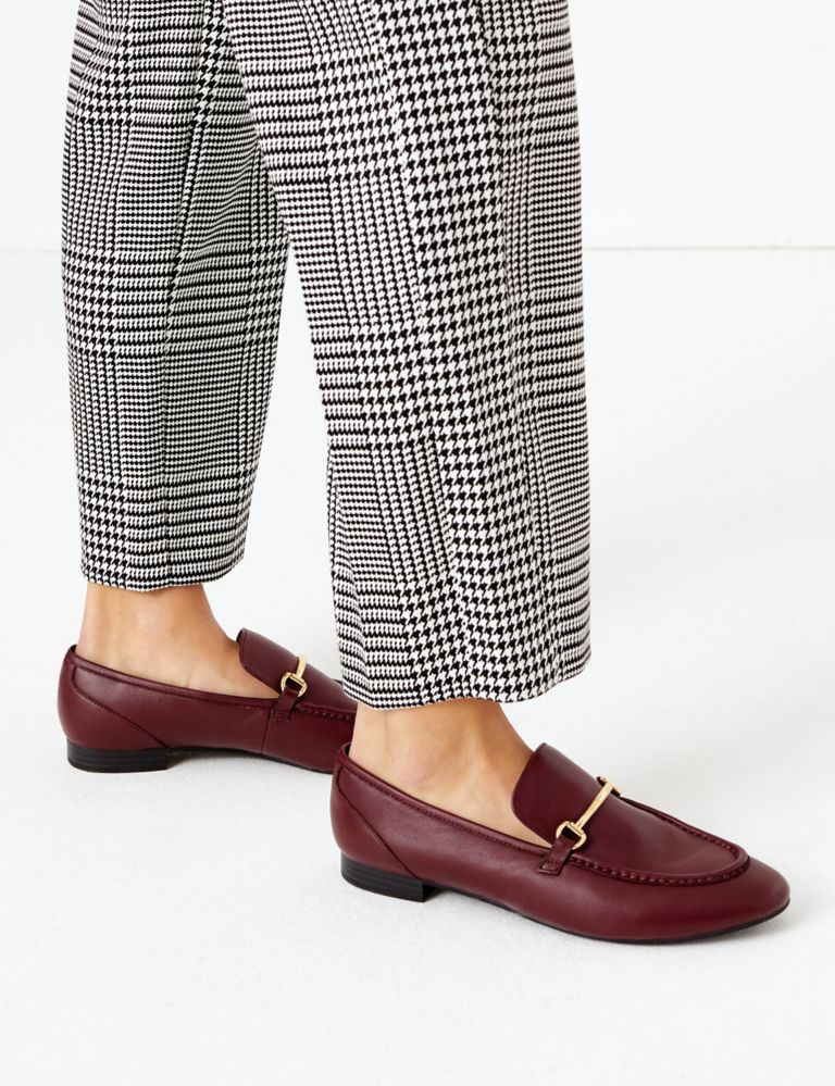 Evie Dogtooth Straight Leg 7/8th Trousers 5 of 5