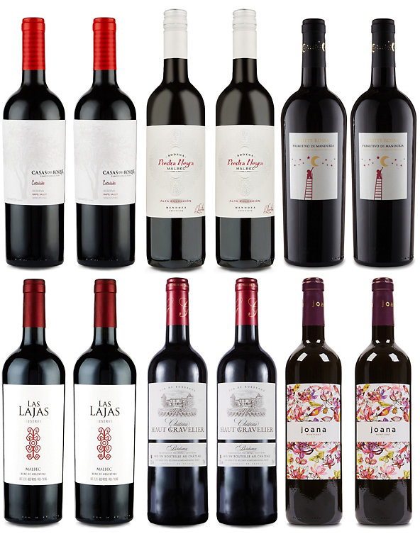 Exceptional Reds - Case of 12 Image 1 of 1