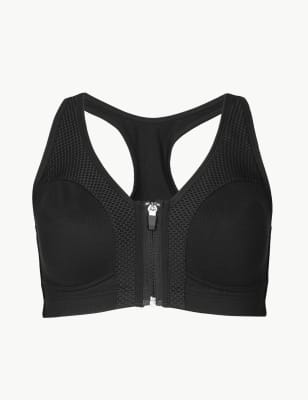 high impact padded sports bra