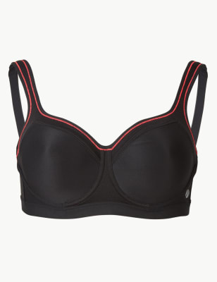 extra high impact sports bra m&s