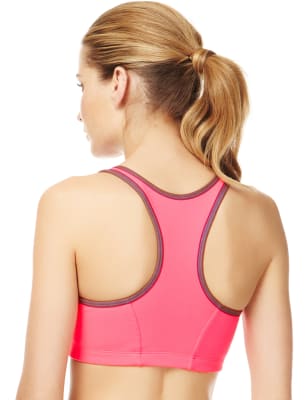 marks and spencer zip front sports bra