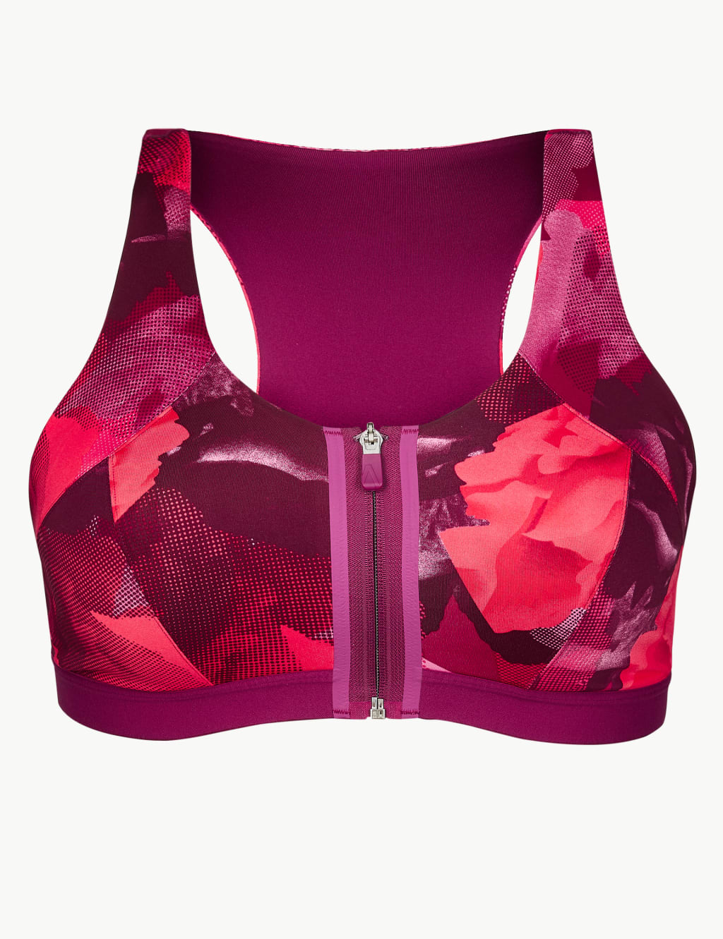 Extra High Impact Zip Front Sports Bra AH Goodmove M&S