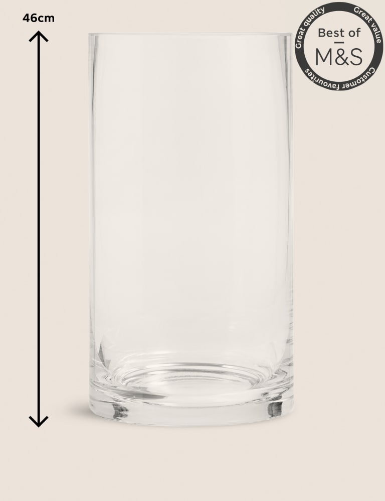 Extra Tall Cylinder Vase M&S Collection M&S