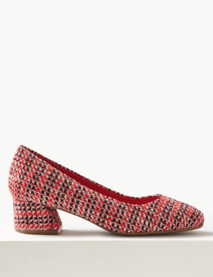 M&S COLLECTION Almond Toe Gingham Espadrilles, Women's Fashion, Footwear,  Sandals on Carousell