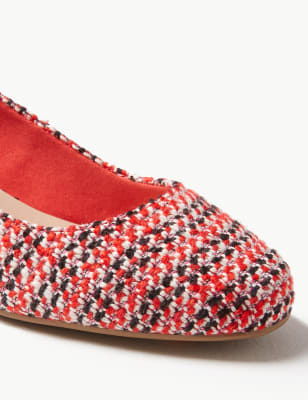 M&S COLLECTION Almond Toe Gingham Espadrilles, Women's Fashion, Footwear,  Sandals on Carousell