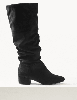 marks and spencer wide calf boots