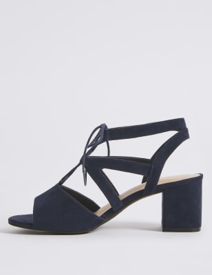 Extra wide fit heeled sandals sale